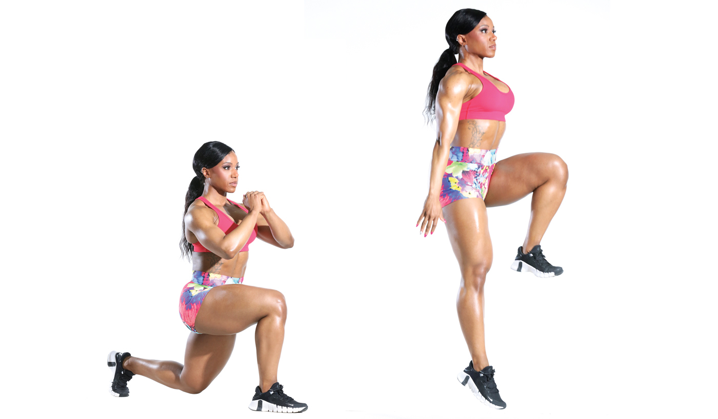 reverse-lunge-knee-drive